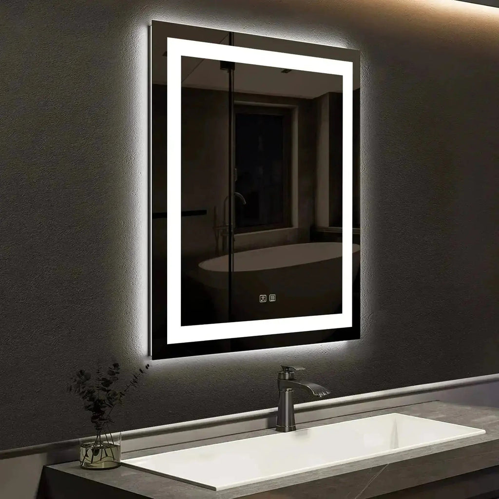 HAUSVITA 36x24" Center Glow LED Bathroom Vanity Mirror