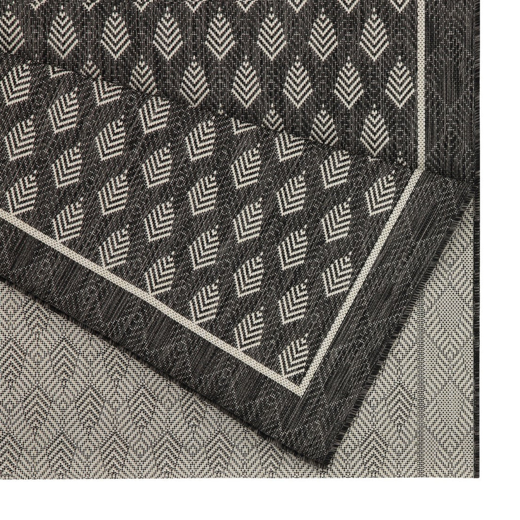 Sunshine GC_HAR2008 Anthracite Indoor/Outdoor Area Rug