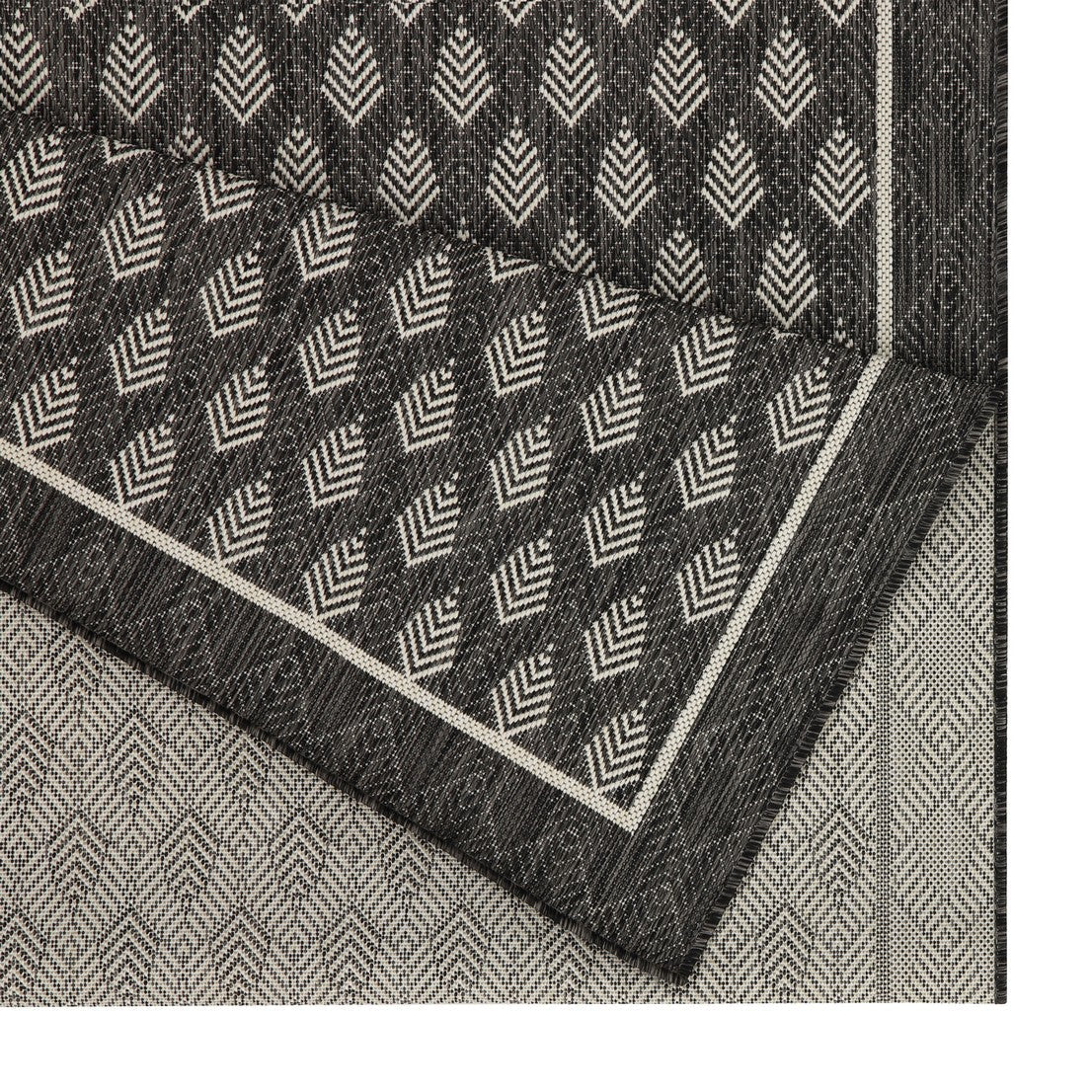 Sunshine GC_HAR2008 Anthracite Indoor/Outdoor Area Rug