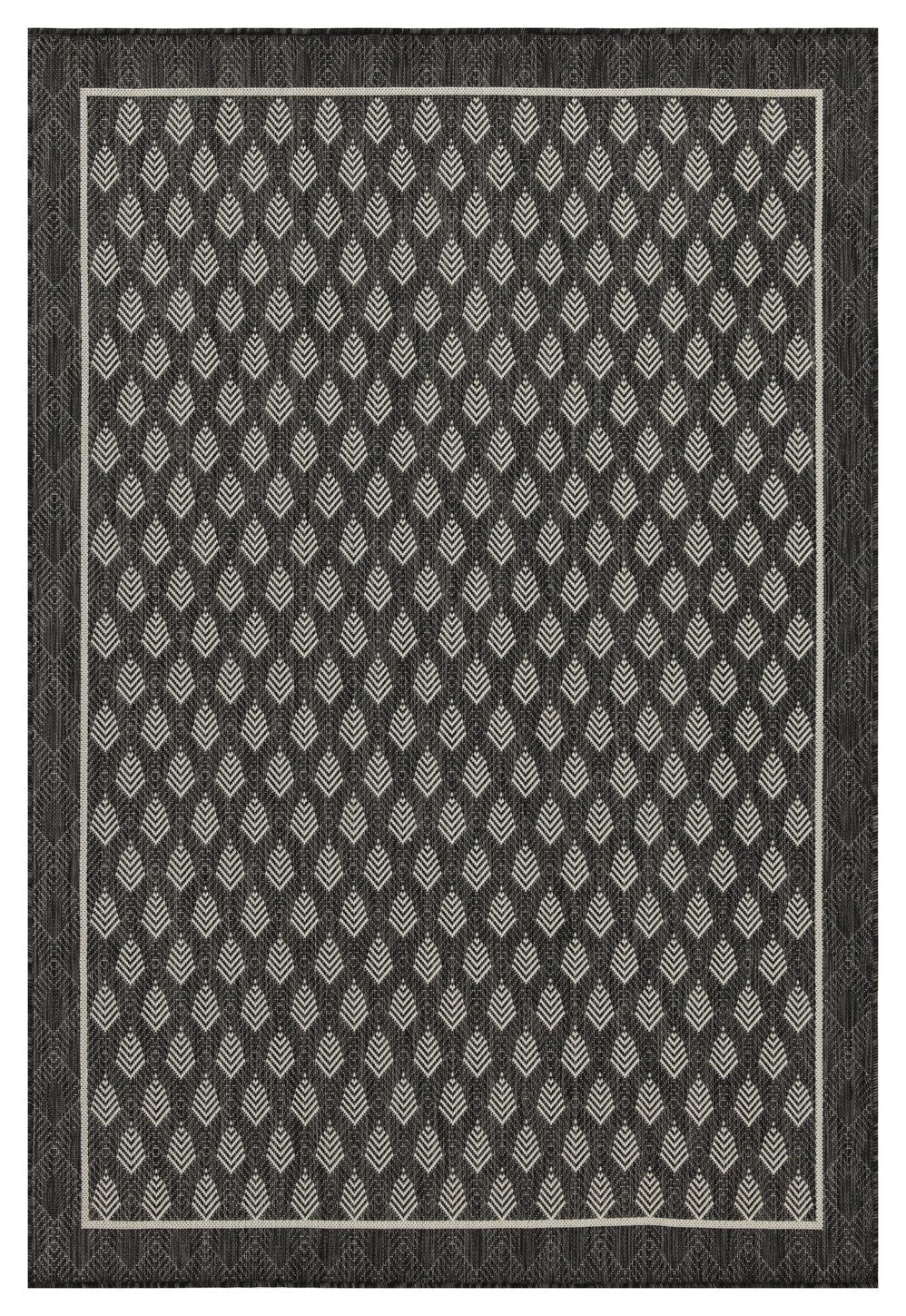Sunshine GC_HAR2008 Anthracite Indoor/Outdoor Area Rug